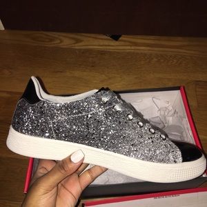 sparkly gym shoes new condition